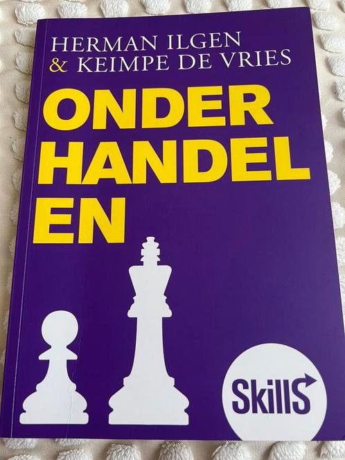 Herman Ilgen - Onderhandelen, Boeken, Schoolboeken, Zo goed als nieuw, Nederlands, Overige niveaus, Ophalen of Verzenden