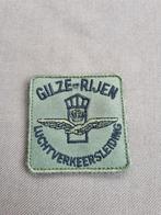 Borstpatch Luchtverkeersleiding GILZE-RIJEN, Verzamelen, Ophalen of Verzenden, Landmacht, Nederland, Embleem of Badge