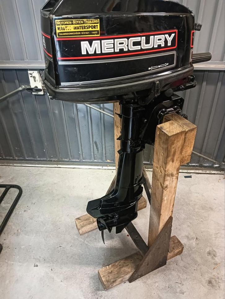 Mercury 4 pk 2 takt kortstaart, Watersport en Boten, Bootonderdelen, Zo goed als nieuw, Motor en Techniek, Zeilboot of Motorboot