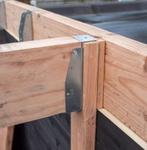 Raveeldragers zwaar met lip verzinkt voor balken 5x20cm, Ophalen of Verzenden, Nieuw, Overige typen
