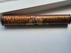 W.J.Boon chocolade croquetten blik Wormerveer 28 cm lang, Ophalen of Verzenden, Zo goed als nieuw, Overige