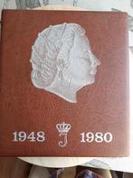 Hartberger album met munten kon. Juliana, Postzegels en Munten, Ophalen of Verzenden, Koningin Juliana, Zilver