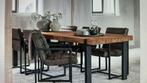 vtwonen eetkamer tafel - weer verliefd op je huis  -, Huis en Inrichting, Tafels | Eettafels, Ophalen, 100 tot 150 cm, Teakhout