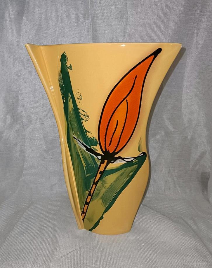 Prachtige Jan Kamphuis Tulpenvaas, Antiek en Kunst, Kunst | Designobjecten, Ophalen of Verzenden