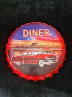 Retro Diner Decoratie - Kroonkurk Stijl, Ophalen of Verzenden, Zo goed als nieuw