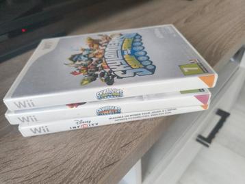 Wii Spellen - Skylanders & Disney Infinity beschikbaar voor biedingen
