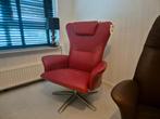 Hjort knudson relaxfauteuil NIEUW, Huis en Inrichting, Fauteuils, Ophalen of Verzenden, Nieuw, Leer, 50 tot 75 cm