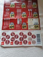 4 volle kaartjes vomar Berghoff bestek aktie., Ophalen of Verzenden, Winkel, Super of Benzinepomp, Volle spaarkaart