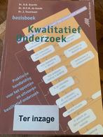 Kwalitatief Onderzoek - Basisboek, Gelezen, Diverse auteurs, Gamma, HBO