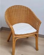 GRATIS afhalen: rieten stoel, Ophalen, Gebruikt, Bruin, Eén