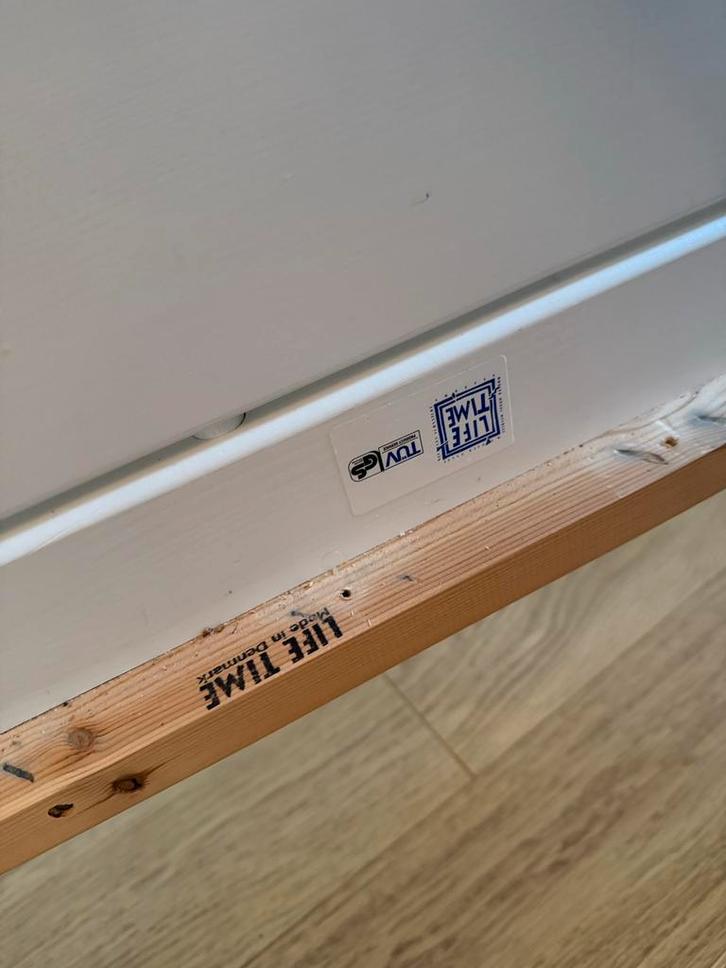 Life Time Bed of Hoogslaper 90x200 cm incl accessoires, Huis en Inrichting, Slaapkamer | Stapelbedden en Hoogslapers, Gebruikt