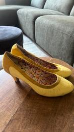 Laatste kans! Vintage gele pumps mt 37, Kinderen en Baby's, Ophalen of Verzenden, Zo goed als nieuw, Jongen of Meisje