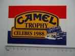 sticker Camel trophy 1988 Landrover auto rally race 88, Verzamelen, Stickers, Overige typen, Zo goed als nieuw, Verzenden
