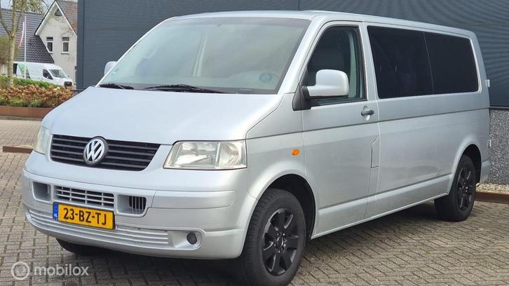 Volkswagen Transporter 2.5 TDI340 Budgetline DC APK 24-10-26, Auto's, Bestelauto's, Bedrijf, Te koop, ABS, Airbags, Alarm, Boordcomputer