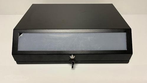 Redlink ProLine wandkast zwart 3HE verticaal + 5HE horizonta, Computers en Software, Serverkasten, Nieuw, Glas, Geperforeerd, Ophalen