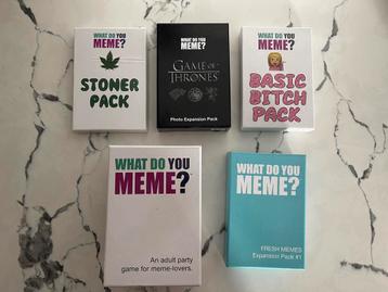 What Do You Meme? + Uitbreidingen beschikbaar voor biedingen