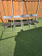Inklapbare stoelen te koop 14 stuks, Huis en Inrichting, Stoelen, Kunststof, Gebruikt, Zwart, Ophalen of Verzenden
