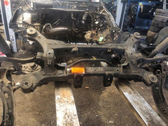 Achteras 4x4 van een Kia Sorento, Auto-onderdelen, Remmen en Aandrijving, Kia, Gebruikt, 3 maanden garantie