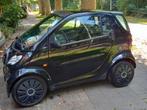 Smart 0.7 City Coupe 45KW 2003 Zwart APKsept'26, Auto's, Achterwielaandrijving, Zwart, Origineel Nederlands, Centrale vergrendeling