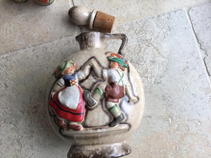 W Germany Hummel borrelkruik met 5 napjes - Oktoberfest, Antiek en Kunst, Antiek | Keramiek en Aardewerk, Ophalen of Verzenden