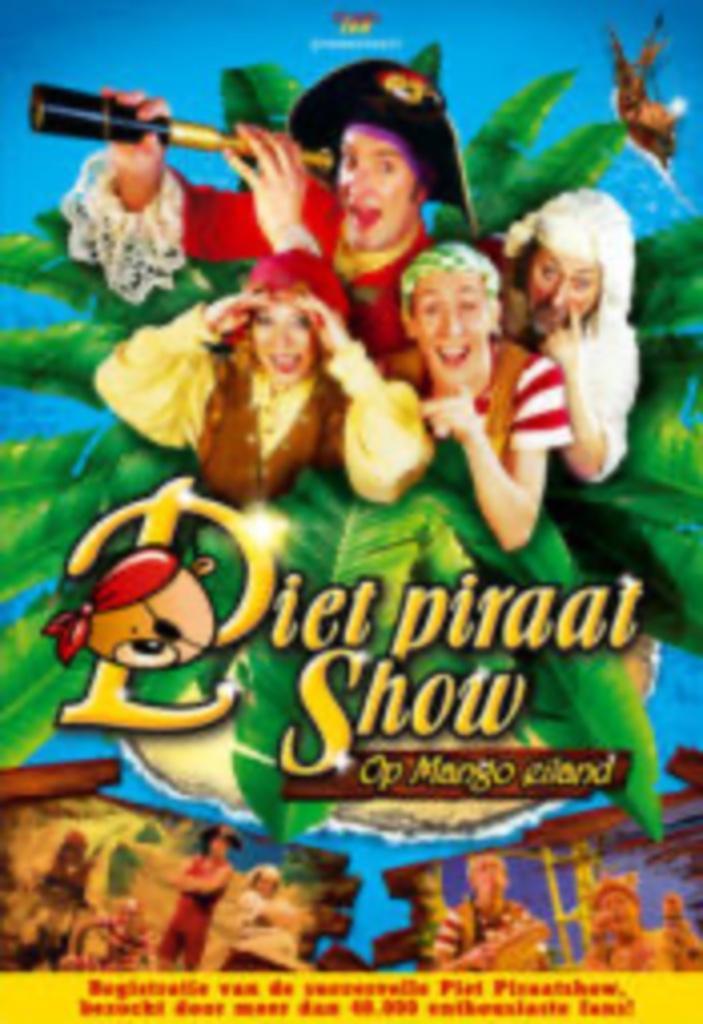Piet Piraat Show - Op Mango Eiland, Cd's en Dvd's, Dvd's | Kinderen en Jeugd, Nieuw in verpakking, Film, Avontuur, Ophalen of Verzenden
