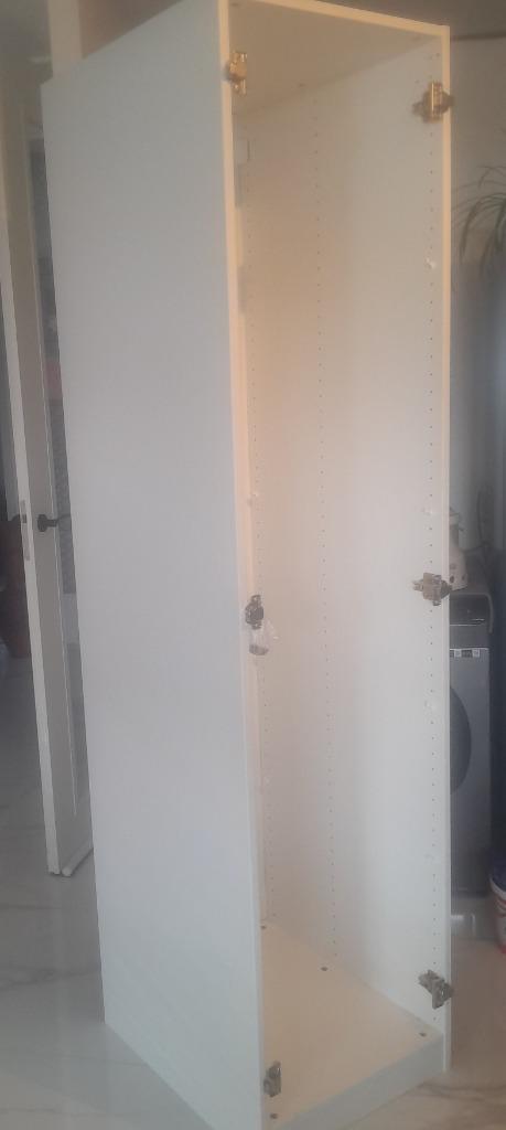 Kleding kast, Huis en Inrichting, Kasten | Kledingkasten, Nieuw, 200 cm of meer, 50 tot 75 cm, Met deur(en), Overige houtsoorten