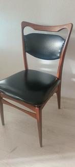 Mid Century Stoelen van Teeffelen, Ophalen, Gebruikt, Zwart
