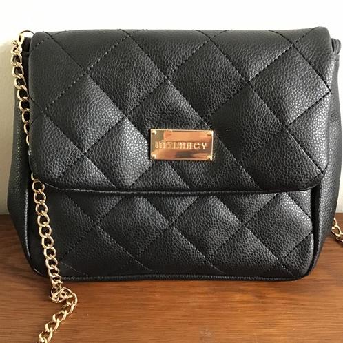 Dames schoudertasje NIEUW, Sieraden, Tassen en Uiterlijk, Tassen | Damestassen, Nieuw, Schoudertasje, Zwart, Ophalen of Verzenden