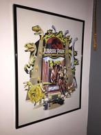 Jurassic park, Ophalen of Verzenden, A1 t/m A3, Rechthoekig Staand, Film en Tv
