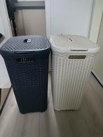 Curver wasmanden grijs en beige teab, Ophalen, Kunststof, Gebruikt, 50 tot 75 cm