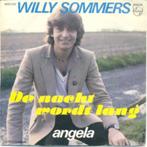 Single (1979) : Willy Sommers - de Nacht wordt Lang, Cd's en Dvd's, Vinyl | Nederlandstalig, Ophalen of Verzenden, Gebruikt, Overige formaten