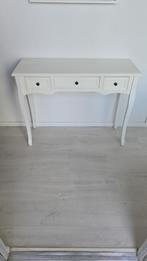 Side table wit hout, Huis en Inrichting, Tafels | Sidetables, 25 tot 50 cm, Gebruikt, Rechthoekig, Ophalen of Verzenden