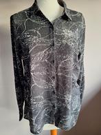Nieuwe zwarte stretch blouse print van Sisters Point, maat M, Maat 38/40 (M), Zwart, Sisters Point, Nieuw