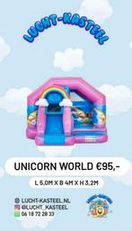 Springkussen huren Amsterdam Velsen Haarlem Beverwijk eo, Ophalen, Zo goed als nieuw, Overige