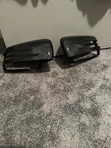 Te koop spiegelkapjes van Carbon  beschikbaar voor biedingen