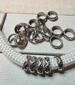 DQ Metalen Leerschuivers 15x0.5mm - 12mm Doorsnede, Ophalen of Verzenden, Nieuw, Overige typen