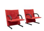 T Line Lounge chairs Arflex 1980s, Huis en Inrichting, Fauteuils, 75 tot 100 cm, Minder dan 75 cm, Stof, Zo goed als nieuw