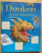 Stap voor stap Draken leren tekenen, Boeken, Ophalen of Verzenden, Zo goed als nieuw, Tekenen en Schilderen, Follenn