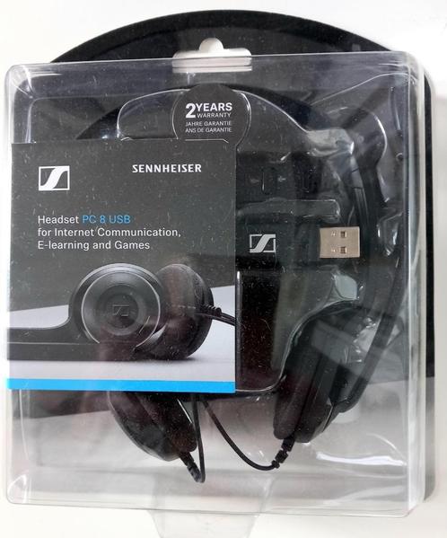 Sennheiser PC8 Headset  Nieuw !!, Audio, Tv en Foto, Koptelefoons, Nieuw, Op oor (supra aural), Sennheiser, Ophalen of Verzenden