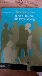 Rapporteren in de hulp- en dienstverlening isbn:978904690459, Gelezen, Ter horst, Ophalen of Verzenden, HBO