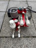 Vloerverwarming verdeler 2 groepen Grundfos, Minder dan 30 cm, Overige typen, Minder dan 60 cm, Ophalen of Verzenden