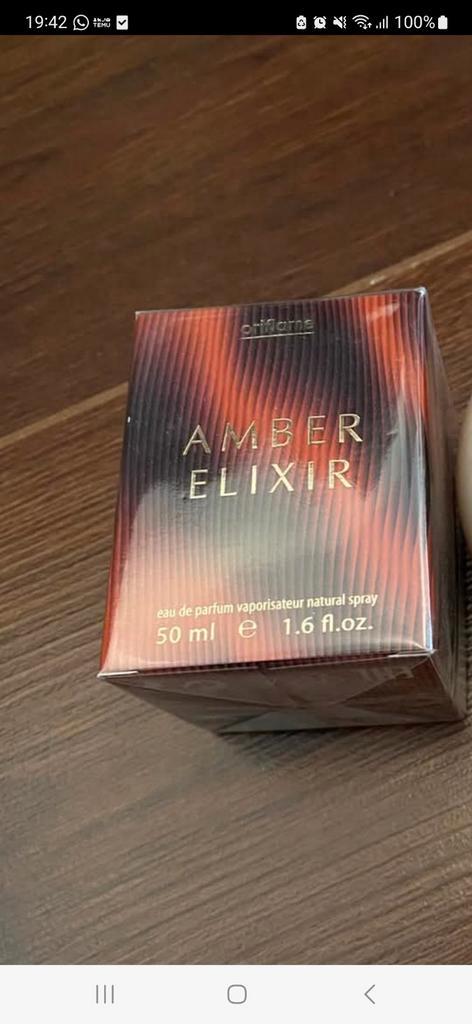 Amber elixer, oriflame, Eau de parfum, Sieraden, Tassen en Uiterlijk, Uiterlijk | Parfum, Nieuw, Ophalen of Verzenden