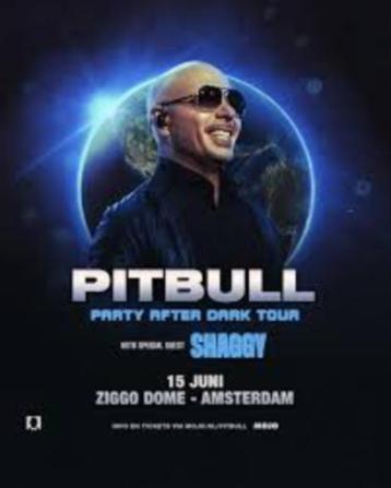 2 staanplaats Pitbull 15 juni Ziggo beschikbaar voor biedingen