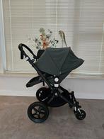 Bugaboo Cameleon 3 Plus – Black / Forest Green, Kinderen en Baby's, Kinderwagens en Combinaties, Bugaboo, Zo goed als nieuw, Verstelbare duwstang