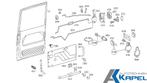 Deurgreep Mercedes Vario T2/LN1 kleur bruin of grijs - Bruin, Auto-onderdelen, Carrosserie en Plaatwerk, Nieuw