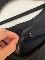 10Days dunne zwarte open back trui/shirt maat 2/40, Maat 38/40 (M), Zwart, Online@10dayslifestyle.nl, 10days