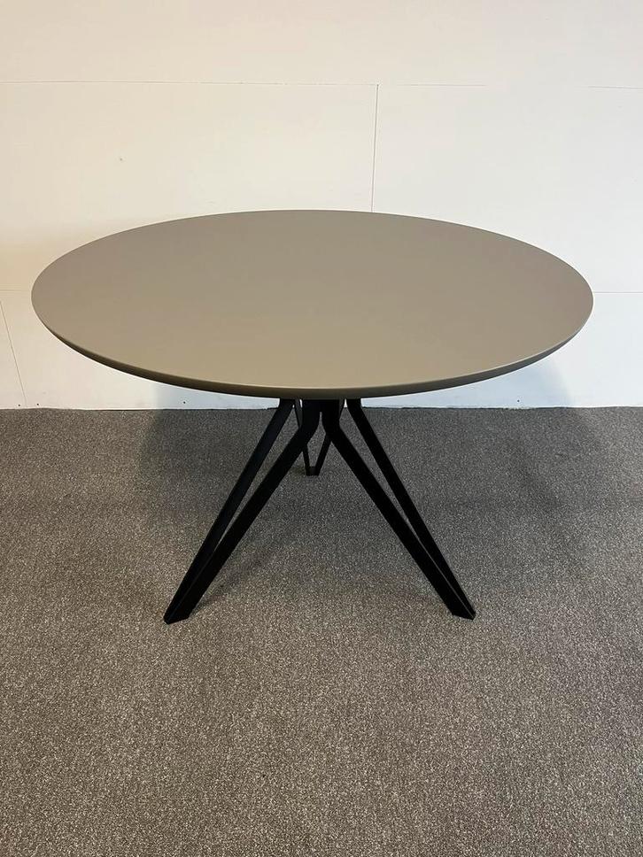 Ronde eettafel Fenix Grigio Londra 115cm & 130cm, Huis en Inrichting, Tafels | Eettafels, Nieuw, 100 tot 150 cm, 100 tot 150 cm