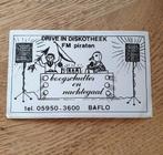 Sticker FM piraat disko, Boogschutter/ Nachtegaal, BAFLO, Ophalen of Verzenden, Zo goed als nieuw
