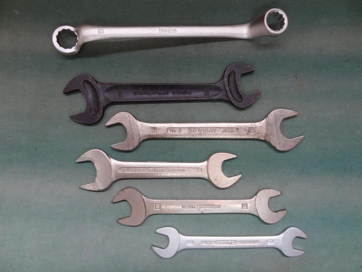 6 stuks XL grote sleutels, Auto diversen, Autogereedschap, Gebruikt, Ophalen of Verzenden