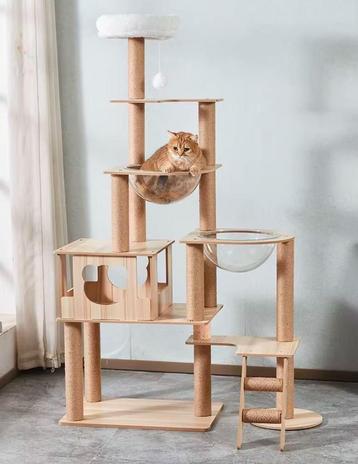 Nieuwe krabpalen voor katten–lichte transportschade beschikbaar voor biedingen